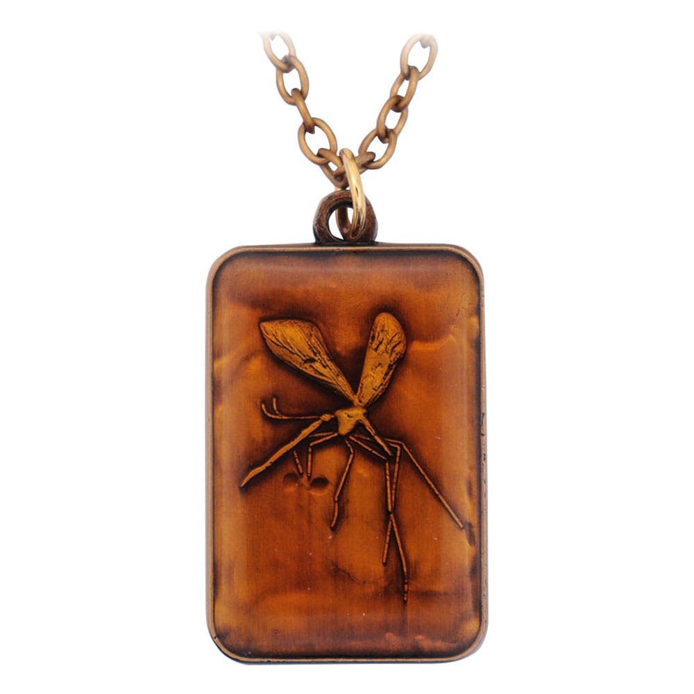 x_igp-uv-jp148 Jurassic Park Replika Necklace with amber pendant Limited Edtiton - immagine 1