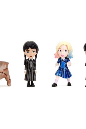 Wednesday Nano Metalfigs Diecast Mini Figures 4-Pack Wave 1 4 cm