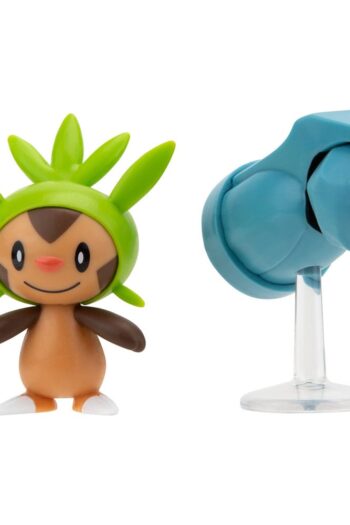 Pokémon Battle Figure First Partner Set Figure 2-Pack Chespin, Beldum 5 cm