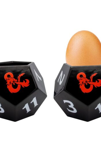 Dungeons & Dragons 3D Eggcup wit Salt Shaker Dice