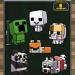 Minecraft Squishme Anti-Stress Figures 7 cm Series 5 Display (16)