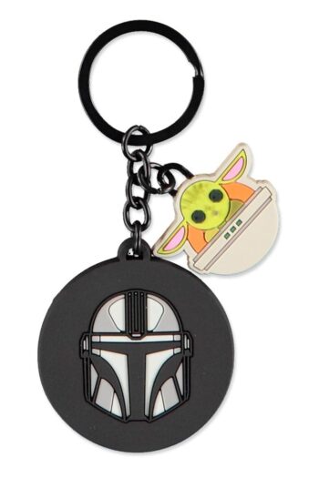 Star Wars: The Mandalorian Rubber Keychain Mandalorian & Grogu