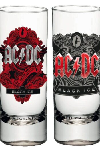 AC/DC Shotglass 4-Pack Black Ice