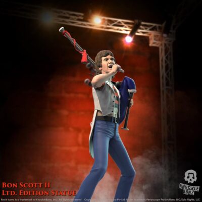 AC/DC Rock Iconz Statue Bon Scott II 24 cm by Knucklebonz - immagine 5