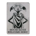 Harry Potter Tin Sign House-Elves 15 x 21 cm