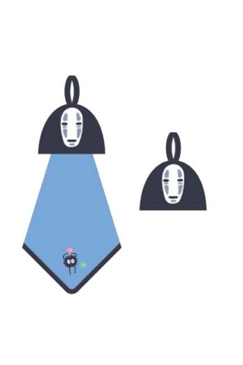 Spirited Away Pop-Up Mini Towel No Face 25 x 25 cm
