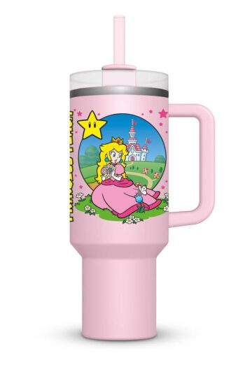 Super Mario Stainless Steel tumbler Peach 1130 ml