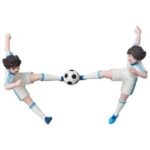 Captain Tsubasa Series 2 UDF Mini Figures Ohzora Tsubasa and Misaki Taro (Twin shoot) (Reproduction) 13 cm