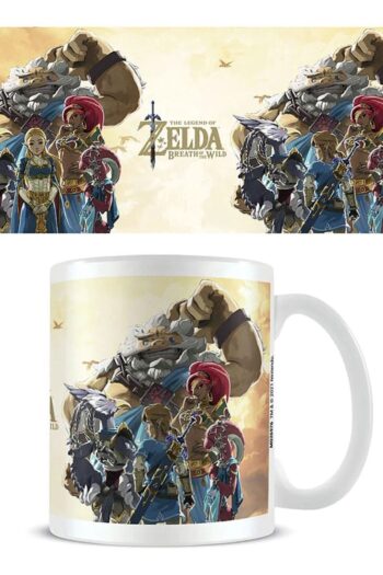 The Legend of Zelda Breath of the Wild Mug Champions Sunset
