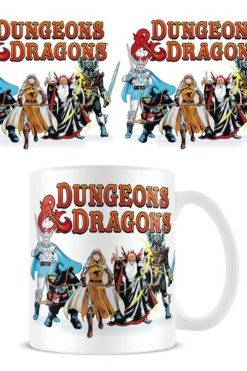 Dungeons & Dragons Mug Retro Group