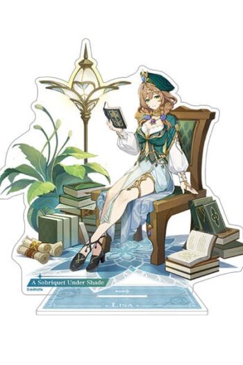 Genshin Impact Teyvat Style Series Acrylic Diorama Lisa: A Sobriquet Under Shade 15 cm