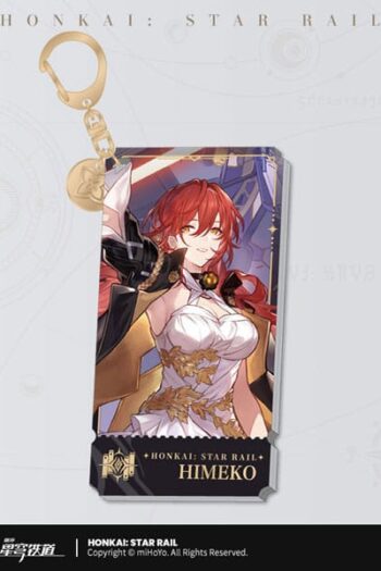 Honkai: Star Rail Character Acrylic Keychain Himeko 9 cm