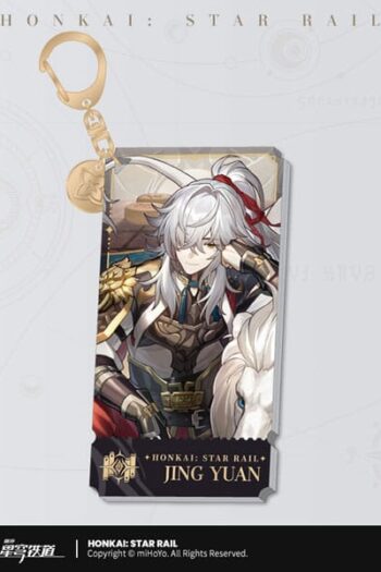 Honkai: Star Rail Character Acrylic Keychain Jing Yuan 9 cm