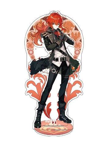 Genshin Impact Mondstadt Theme Series Character Acrylic Figure Diluc 14 cm