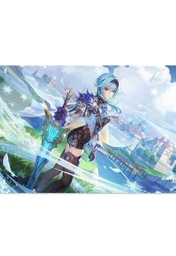 Genshin Impact Dance of the Shimmering Wave Mousepad Eula 70 x 40 cm