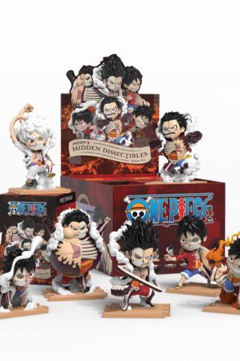 One Piece Blind Box Hidden Dissectibles Series 6 (Luffy Gear's) Display (6)