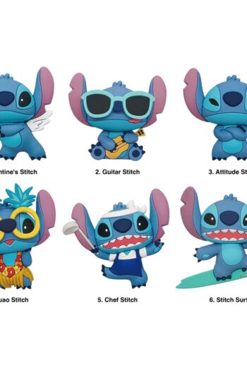 Lilo & Stitch 3D 3D Magnets Series 2 Display (12)