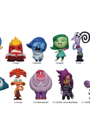 Inside Out 3D PVC Bag Clips Series 2 Display (24)