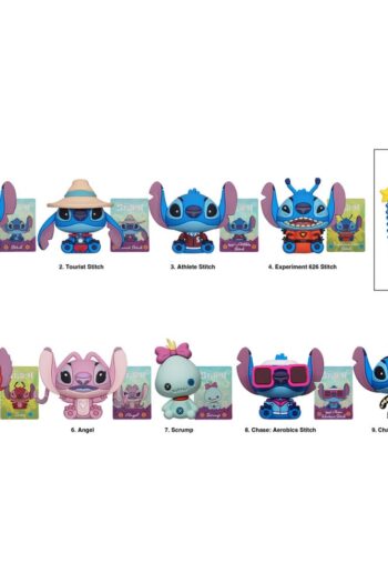 Lilo & Stitch 3D PVC Bag Clips Stitch Charm Display (24)