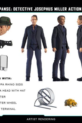 The Expanse Action Figure Detective Josephus Miller 20 cm