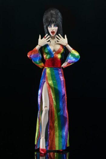 Elvira, Mistress of the Dark Clothed Action Figure Over the Rainbow Elvira 20 cm