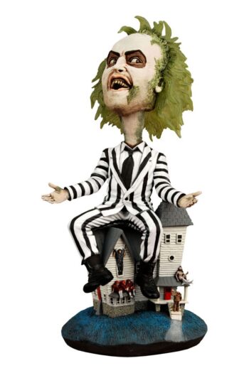 Beetlejuice Head Knocker Bobble-Head 20 cm