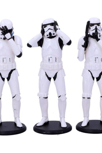Original Stormtrooper Figures 3-Pack Three Wise Stormtroopers 14 cm