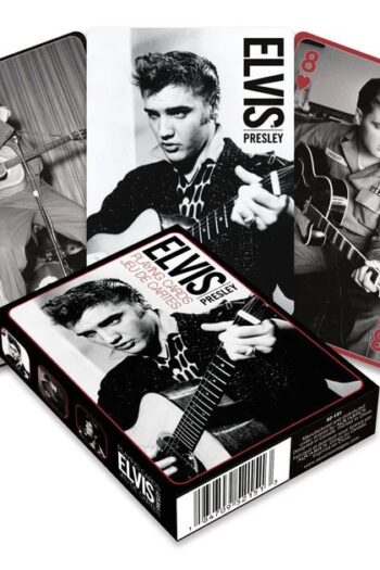 Elvis Presley Playing Cards Black & White