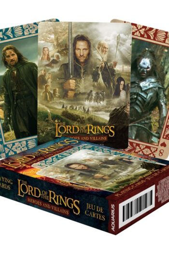 Lord of the Rings Playing Cards Heroes and Villains