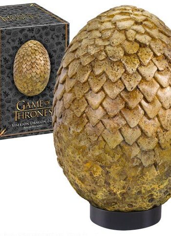 Game of Thrones Dragon Egg Prop Replica Viserion 20 cm