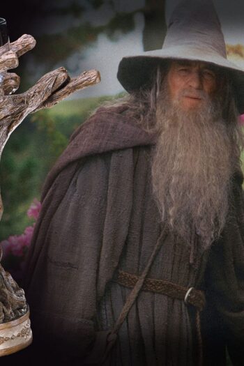Lord of the Rings Candle Holder Gandalf the Grey 23 cm