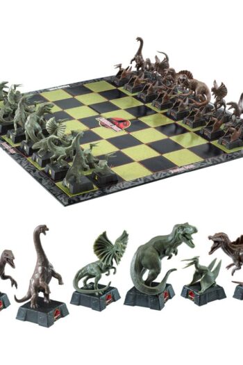 Jurassic Park Chess Set Dinosaurs