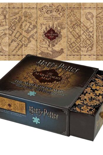 Harry Potter Jigsaw Puzzle The Marauder's Map Cover