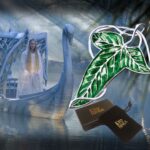 Lord of the Rings Brooch Elven Leaf Brooch (silver plated)