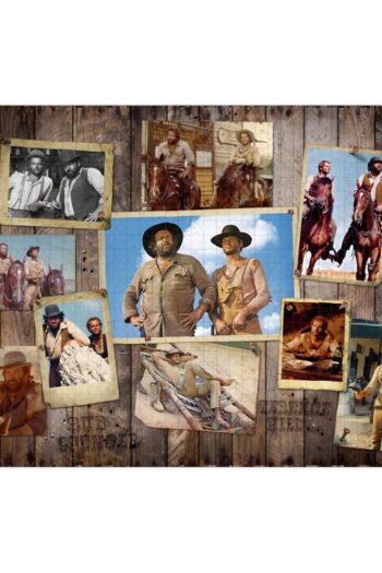 Bud Spencer & Terence Hill Jigsaw Puzzle Western Photo Wall (1000 pieces)