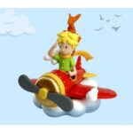 The Little Prince Figure Little Prince & Fox on the Plane 7 cm