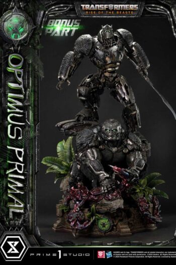 Transformers: Rise of the Beasts Museum Masterline Statue Optimus Primal Ultimate Bonus Version 72 cm