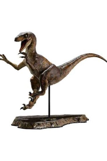 Jurassic Park Prime Collectibles Statue 1/10 Velociraptor Jump 21 cm