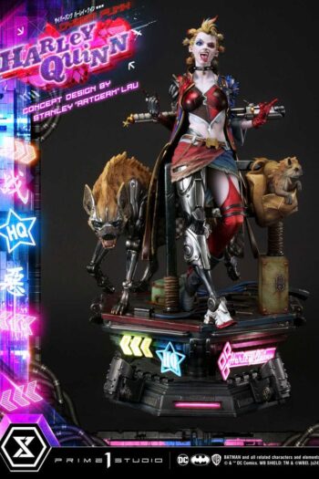 Batman Ultimate Premium Masterline Series Statue Cyberpunk Harley Quinn 60 cm
