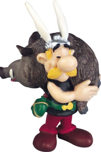 Asterix Figure Asterix holding a Boar 6 cm