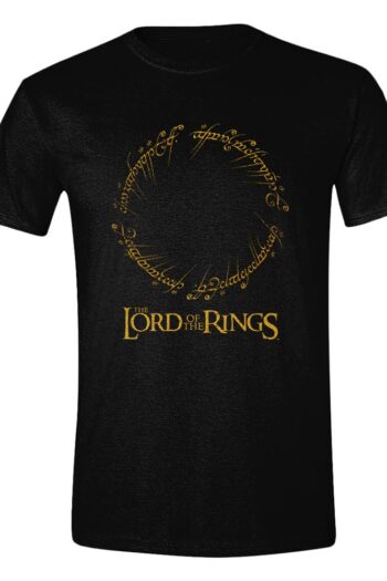 Lord of the Rings T-Shirt Logo Inscription Size S