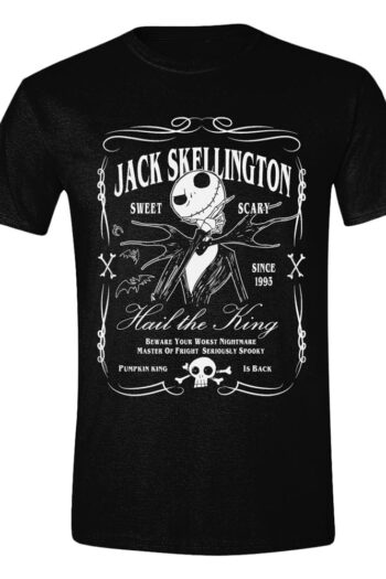 Disney The Nightmare Before Christmas T-Shirt Jack Skellington Label Size XL