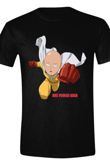 One Punch Man T-Shirt Flying Size L