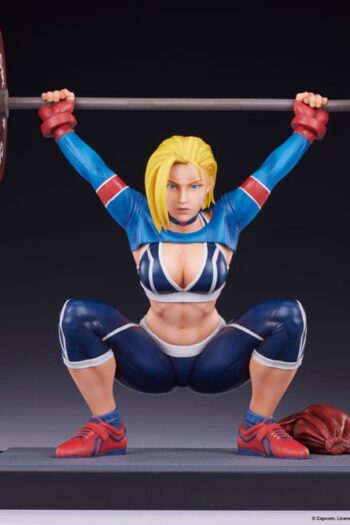 Street Fighter Premier Series Statue 1/4 Cammy: Powerlifting SF6 41 cm