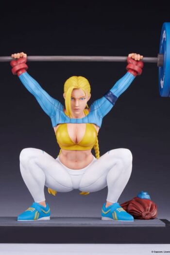 Street Fighter Premier Series Statue 1/4 Cammy: Powerlifting Alpha 41 cm