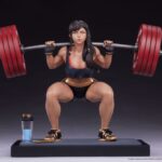 Street Fighter Premier Series Statue 1/4 Chun-Li Powerlifting (Battle Edition) 37 cm