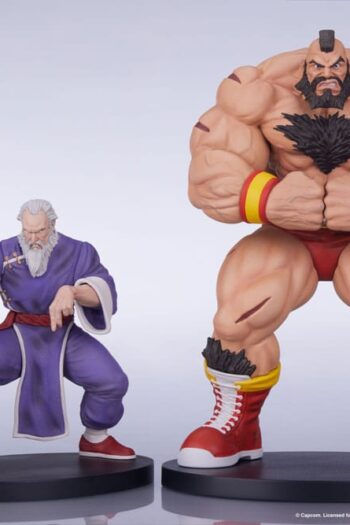 Street Fighter Street Jam Statuen 1/10 Zangief & Gen Set