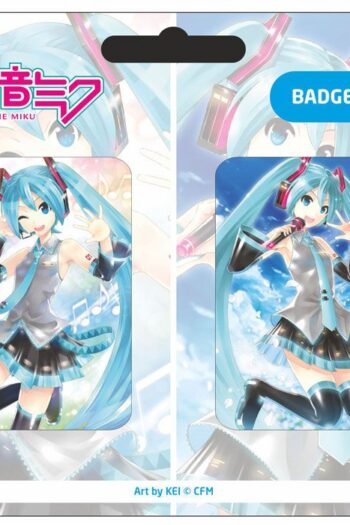 Hatsune Miku Pin Badges 2-Pack Set A