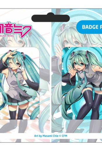 Hatsune Miku Pin Badges 2-Pack Set D