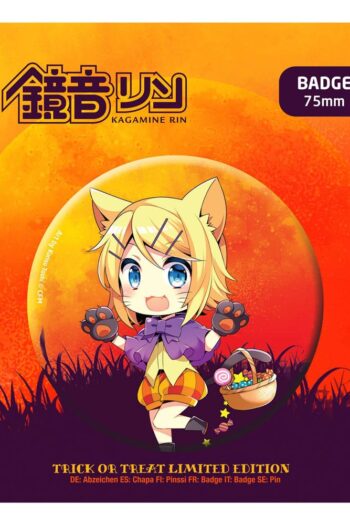 Hatsune Miku Pin Badge Halloween Limited Edition Kagamine Rin